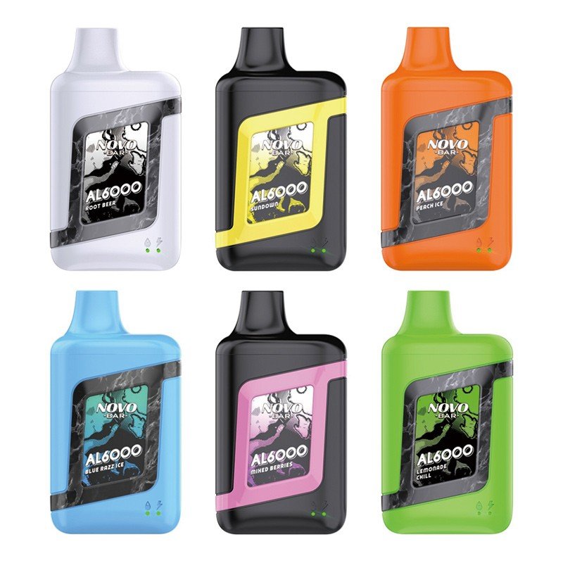 SMOK NOVO BAR AL6000 DISPOSABLE - 6000 PUFFS - EJUICEOVERSTOCK.COM