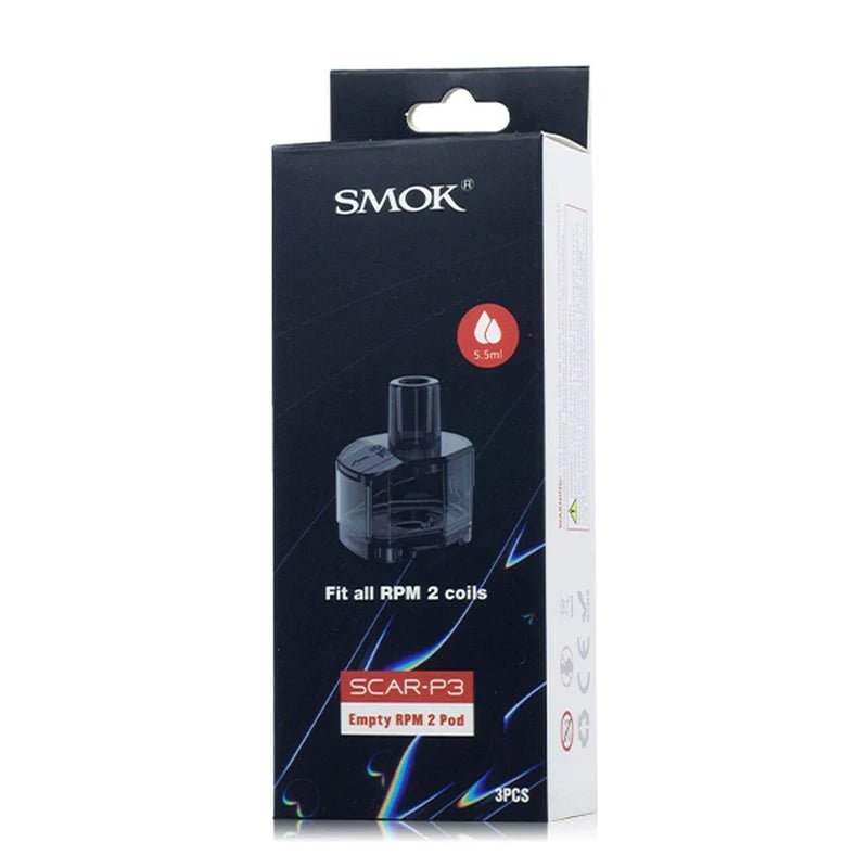 SMOK SCAR P3 REPLACEMENT PODS - 3PK - EJUICEOVERSTOCK.COM