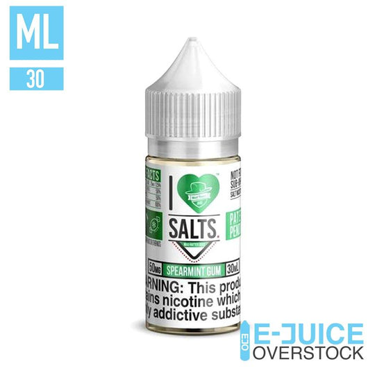 spearmint gum vape juice Spearmint Gum by I love Salts – EJUICEOVERSTOCK.COM