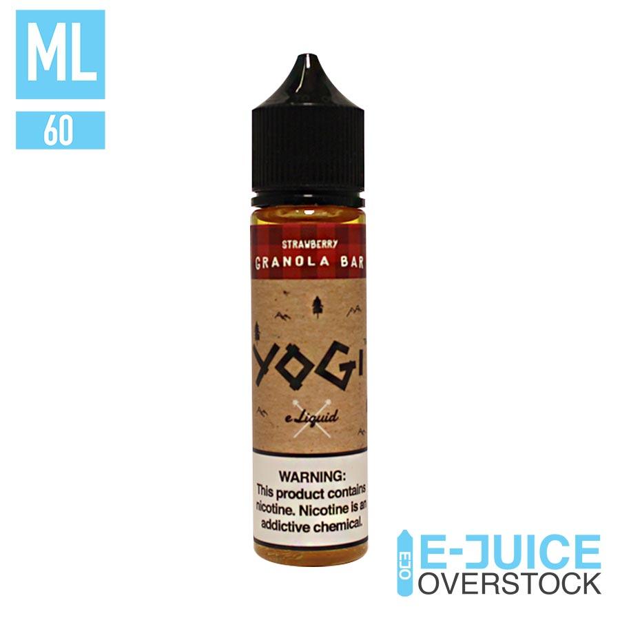 Strawberry by Yogi E-Liquid 60ml - EJUICEOVERSTOCK.COM