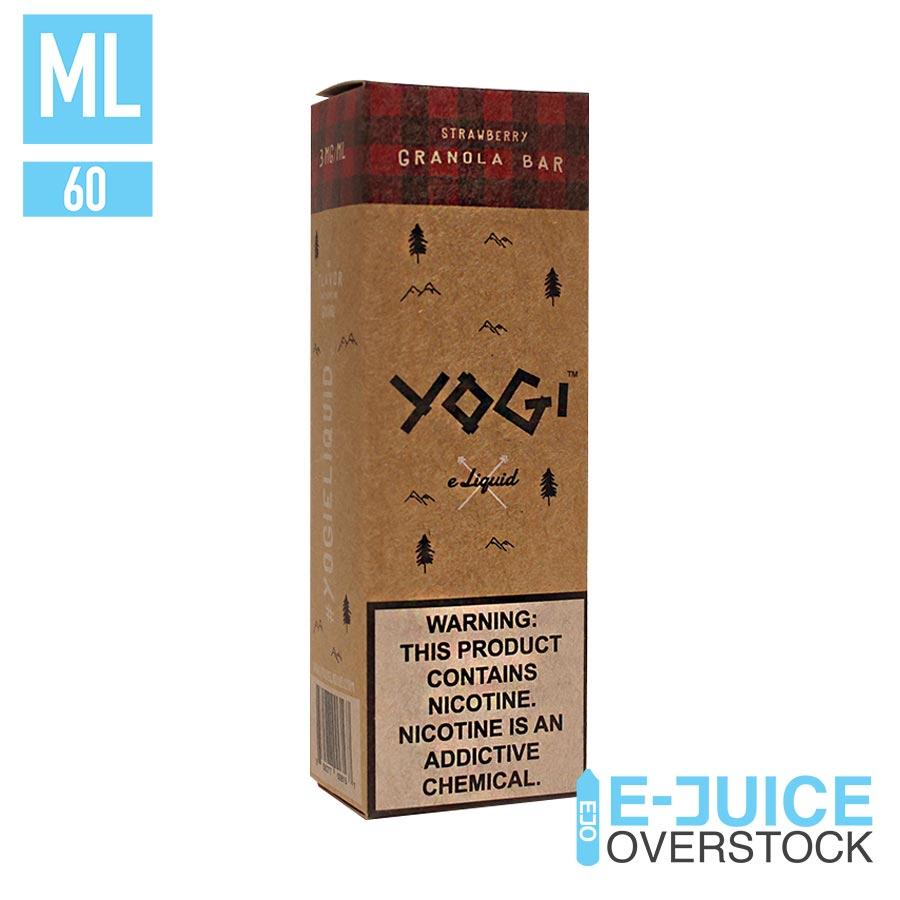 Strawberry by Yogi E-Liquid 60ml - EJUICEOVERSTOCK.COM