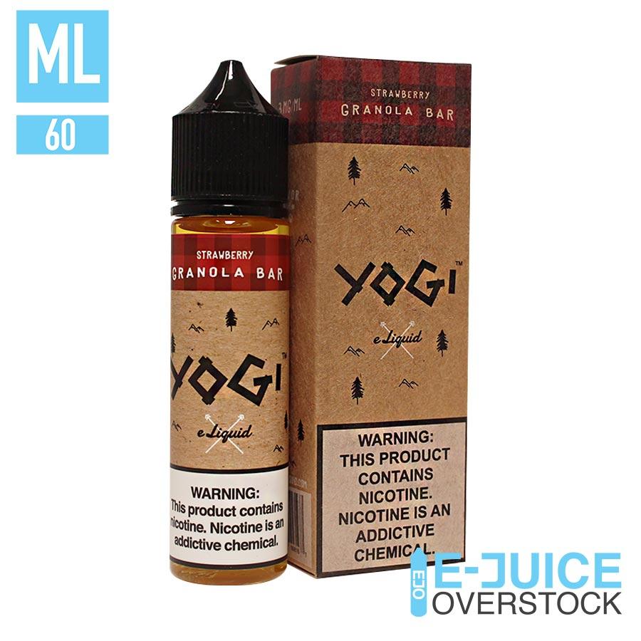 Strawberry by Yogi E-Liquid 60ml - EJUICEOVERSTOCK.COM