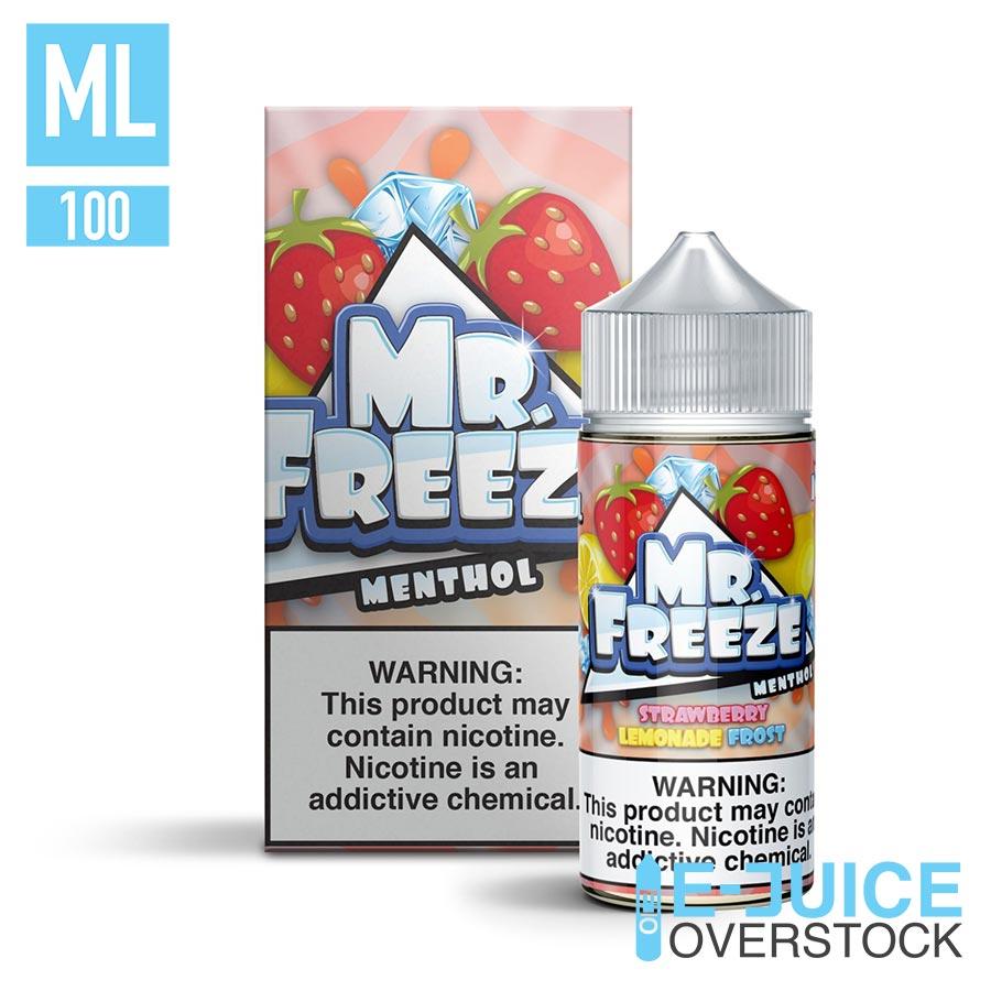 Strawberry Lemonade by Mr. Freeze 100ML - EJUICEOVERSTOCK.COM