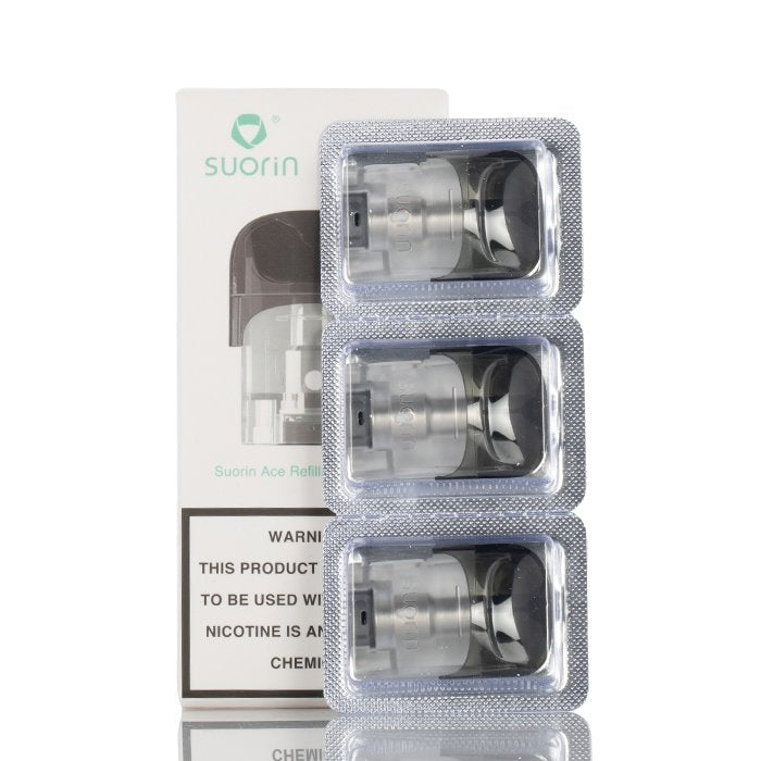 SUORIN ACE REPLACEMENT POD 3 PACK - EJUICEOVERSTOCK.COM