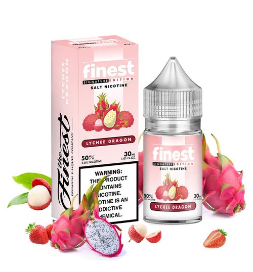 THE FINEST SALTNIC LYCHEE DRAGON - 30ML - EJUICEOVERSTOCK.COM