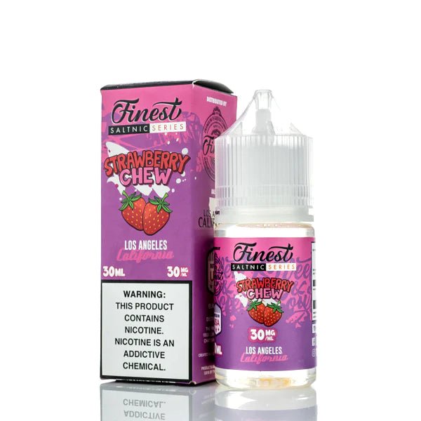 THE FINEST SALTNIC STRAWBERRY CHEW - 30ML - EJUICEOVERSTOCK.COM