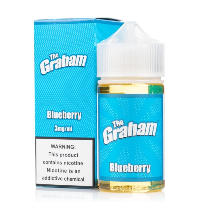 THE GRAHAM E-LIQUID BLUEBERRY - 60ML - EJUICEOVERSTOCK.COM