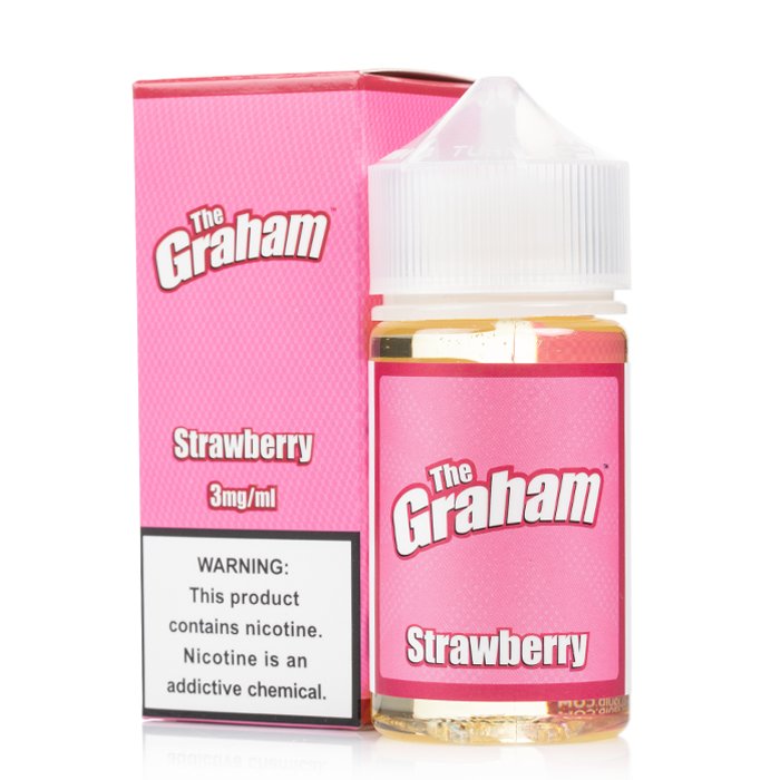 THE GRAHAM E-LIQUID STRAWBERRY - 60ML - EJUICEOVERSTOCK.COM