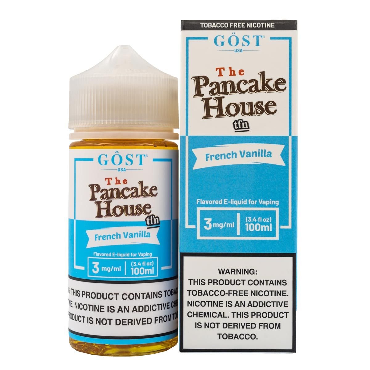 THE PANCAKE HOUSE - FRENCH VANILLA - 100ML - EJUICEOVERSTOCK.COM
