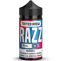 Thumbnail for TINTED BREW E-LIQUID RAZZ ICE - 100ML - EJUICEOVERSTOCK.COM