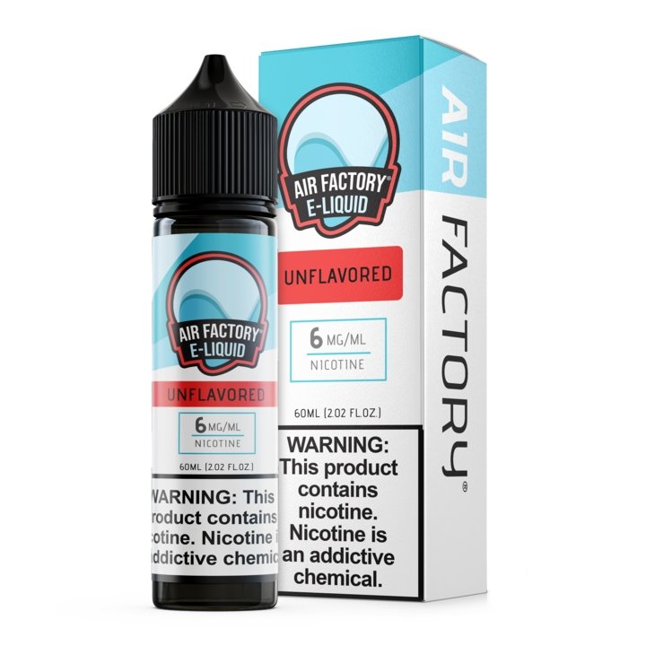 Unflavored by Air Factory 60ML Ejuice - EJUICEOVERSTOCK.COM