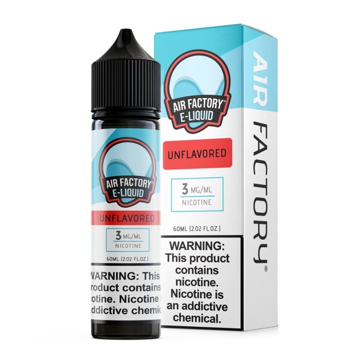 Unflavored by Air Factory 60ML Ejuice - EJUICEOVERSTOCK.COM