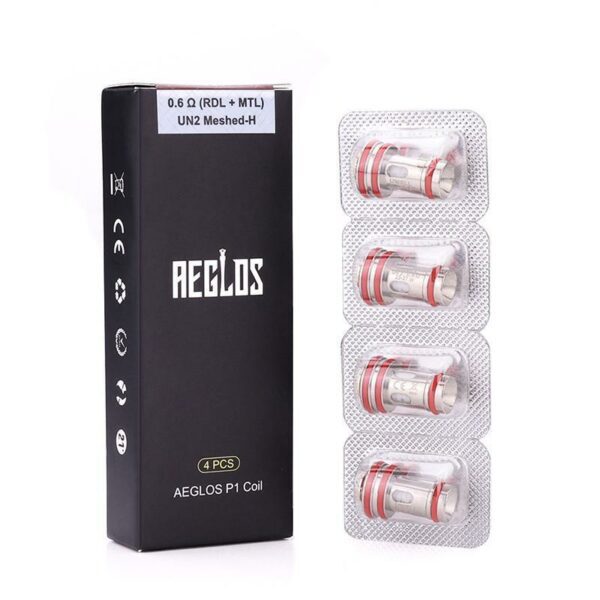 UWELL AEGLOS P1 REPLACEMENT COILS -4PK - EJUICEOVERSTOCK.COM