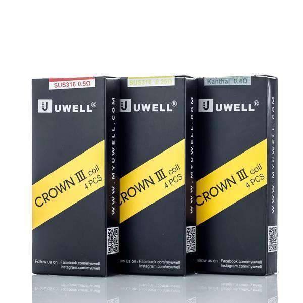 UWELL CROWN 3 III REPLACEMENT COILS - 4PK - EJUICEOVERSTOCK.COM