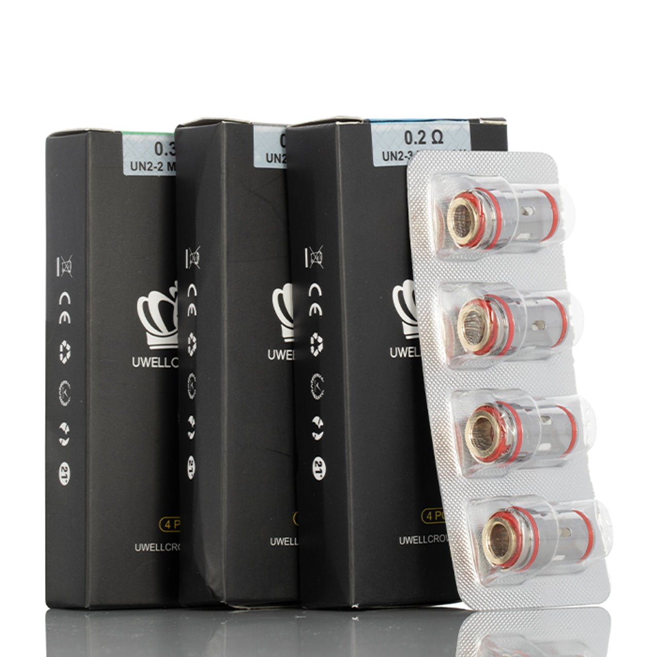 UWELL CROWN 5 REPLACEMENT COILS - 4PK - EJUICEOVERSTOCK.COM