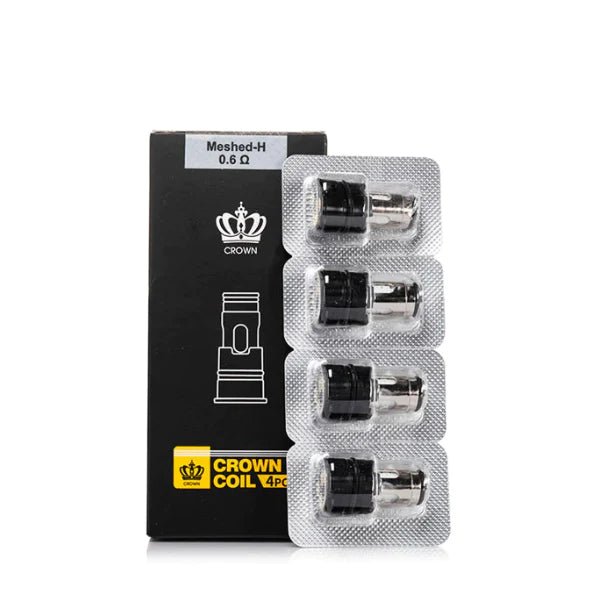 UWELL CROWN M REPLACEMENT COILS - 4PK - EJUICEOVERSTOCK.COM