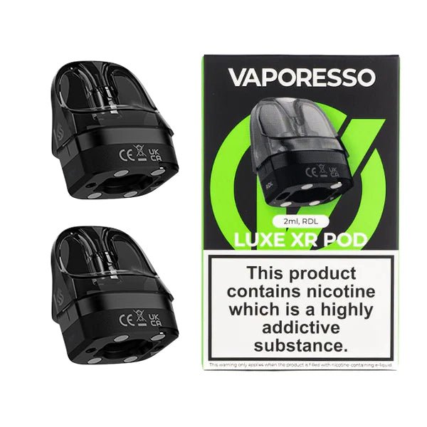 VAPORESSO LUXE XR REPLACEMENT POD - 2PK - EJUICEOVERSTOCK.COM