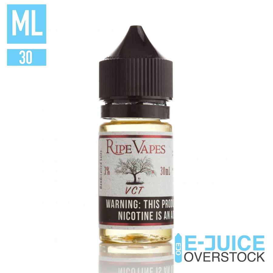 VCT by Ripe Vapes Saltz 30ml - EJUICEOVERSTOCK.COM
