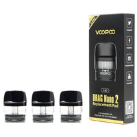 Thumbnail for VOOPOO DRAG NANO 2 REPLACEMENT PODS - 3PK - EJUICEOVERSTOCK.COM