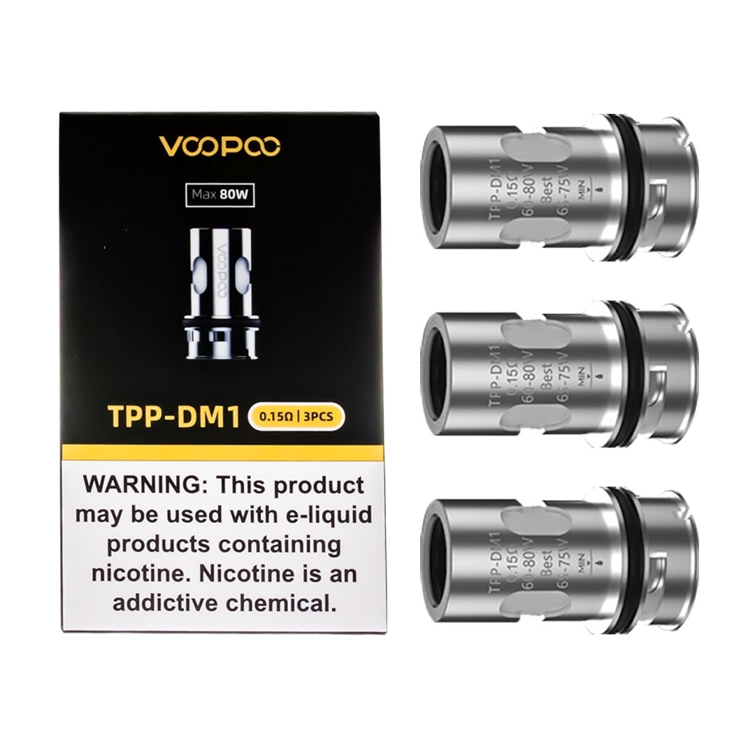 VOOPOO TPP REPLACEMENT COILS - 3PK - EJUICEOVERSTOCK.COM