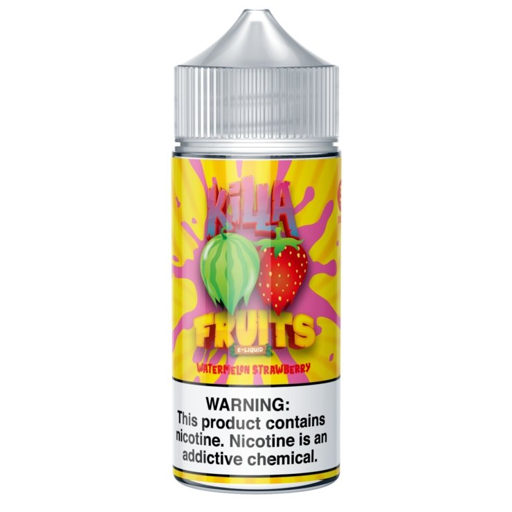 Watermelon Strawberry by Killa Fruits 100ML Ejuice - EJUICEOVERSTOCK.COM