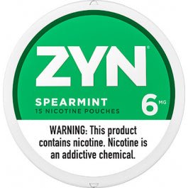 ZYN - SPEARMINT - NICOTINE PATCHES - EJUICEOVERSTOCK.COM